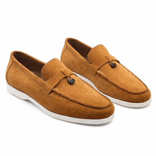 Classic Brown Men Suede Shoe